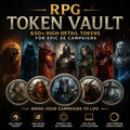 Legendary Token Vault 650+ High-Detail RPG Tokens for Immersive 5E Campaigns