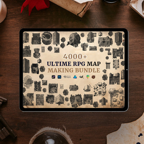 4000+ Ultimate Map Making Bundle - For RPG Enthusiasts