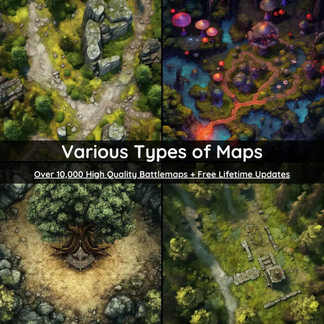 Ultimate RPG Maps Bundle — 10,000+ Ready to Play Designs
